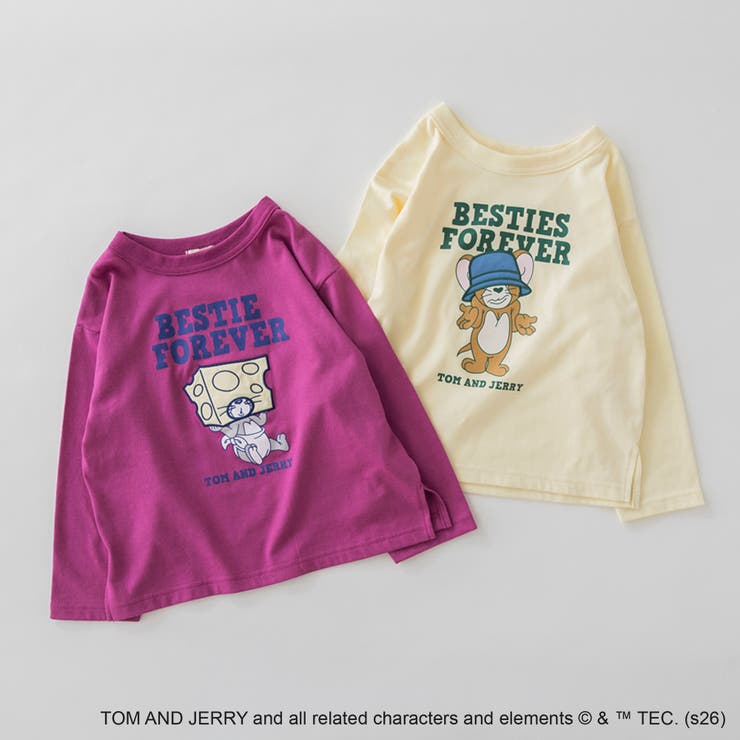 【WEB先行/トムとジェリー】フロントプリント長袖Tシャツ | ブランシェス | 詳細画像18 