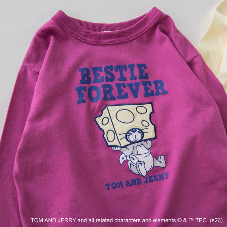 【WEB先行/トムとジェリー】フロントプリント長袖Tシャツ | ブランシェス | 詳細画像19 