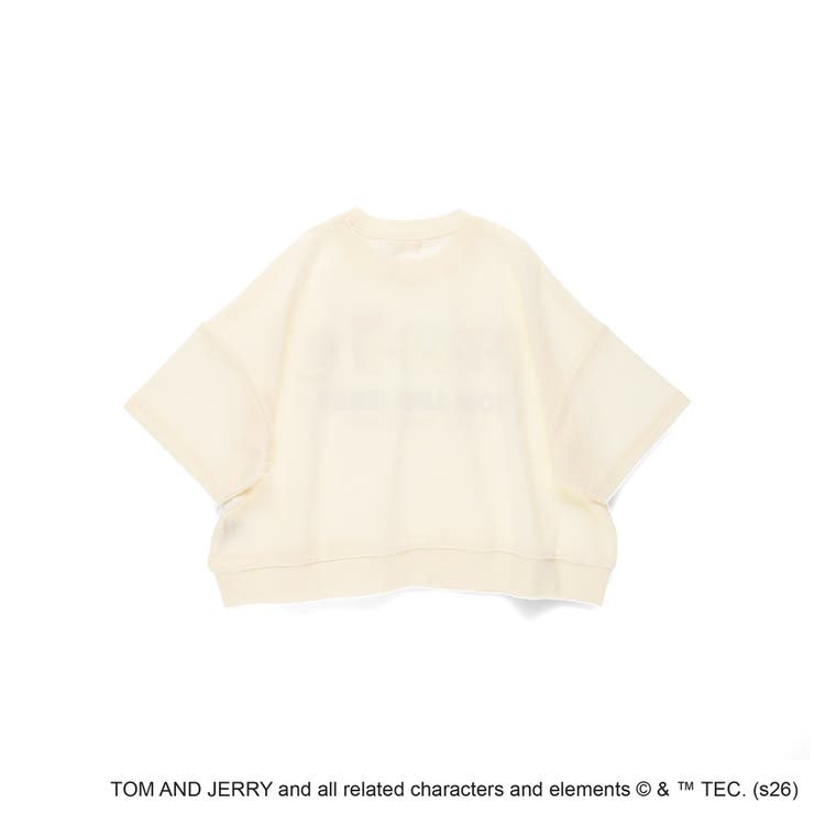 【WEB先行/トムとジェリー】スウェット7分袖Tシャツ | ブランシェス | 詳細画像12 