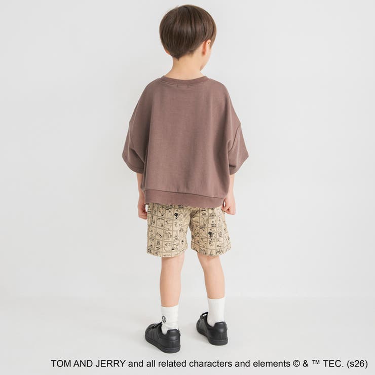【WEB先行/トムとジェリー】スウェット7分袖Tシャツ | ブランシェス | 詳細画像17 
