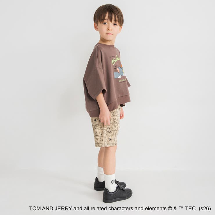 【WEB先行/トムとジェリー】スウェット7分袖Tシャツ | ブランシェス | 詳細画像18 