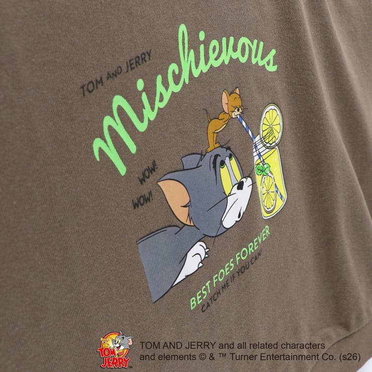【WEB先行/トムとジェリー】スウェット7分袖Tシャツ | ブランシェス | 詳細画像23 
