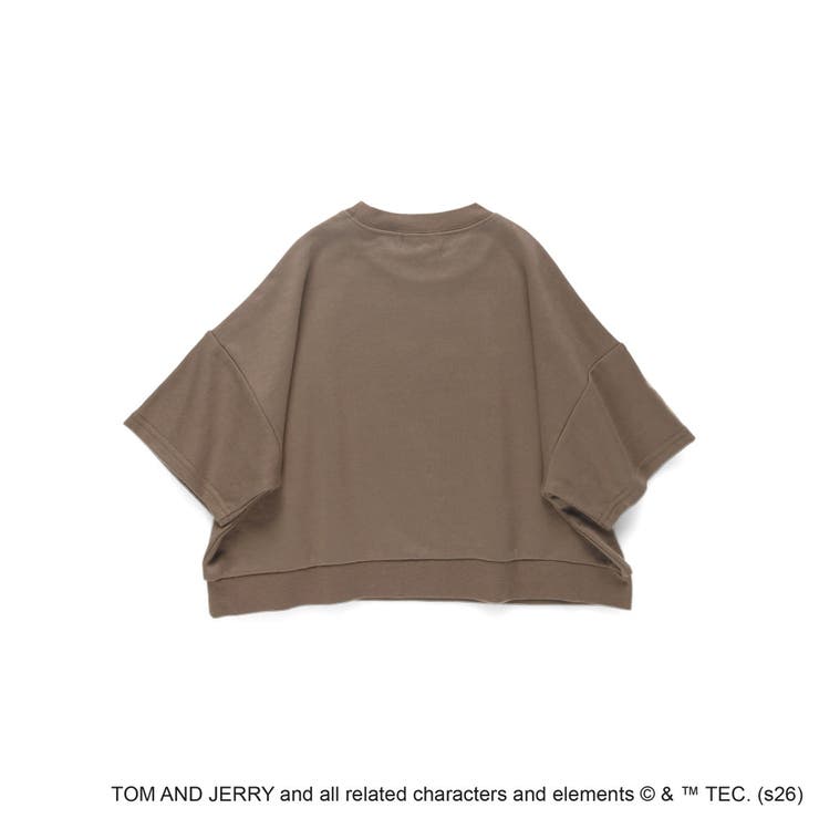 【WEB先行/トムとジェリー】スウェット7分袖Tシャツ | ブランシェス | 詳細画像24 