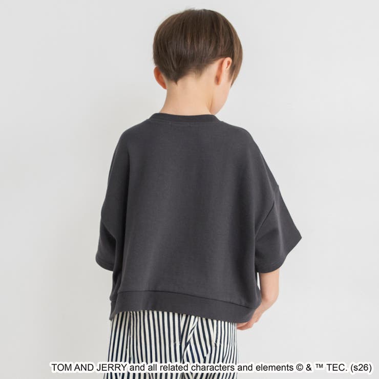 【WEB先行/トムとジェリー】スウェット7分袖Tシャツ | ブランシェス | 詳細画像28 