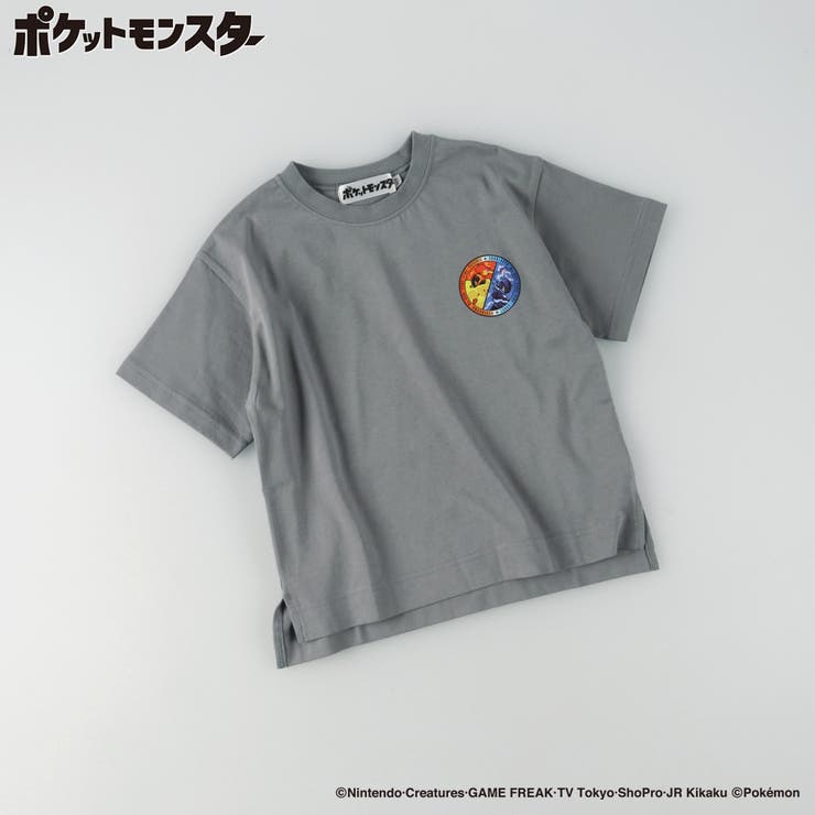 75:グレー | 【ポケモン】半袖Tシャツ | ブランシェス