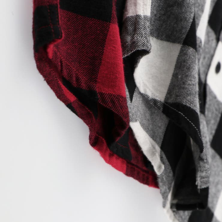 TOMICA トミカ×branshes 先染めチェック柄長袖シャツ | ブランシェス | 詳細画像9 