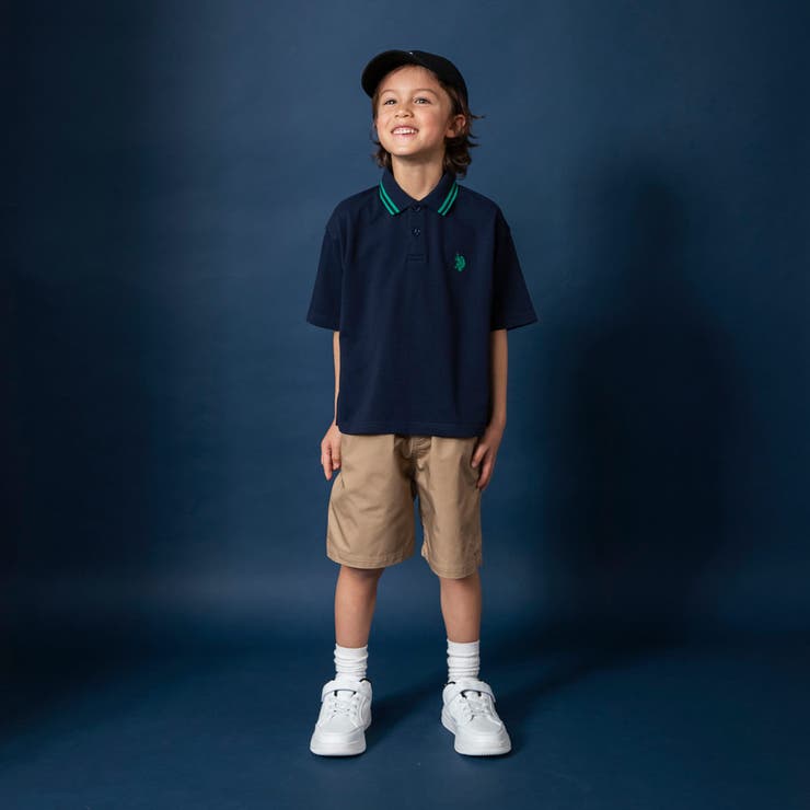 【U.S. POLO  ASSN.】ミニ鹿の子半袖ポロシャツ | ブランシェス | 詳細画像13 