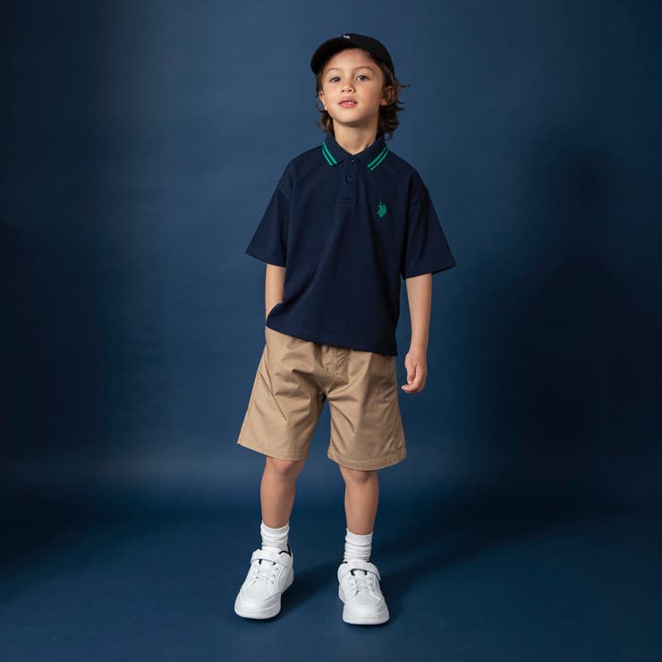 【U.S. POLO  ASSN.】ミニ鹿の子半袖ポロシャツ | ブランシェス | 詳細画像14 
