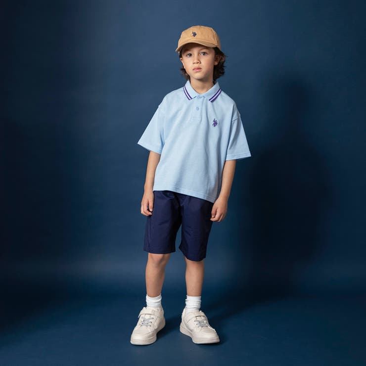 【U.S. POLO  ASSN.】ミニ鹿の子半袖ポロシャツ | ブランシェス | 詳細画像4 