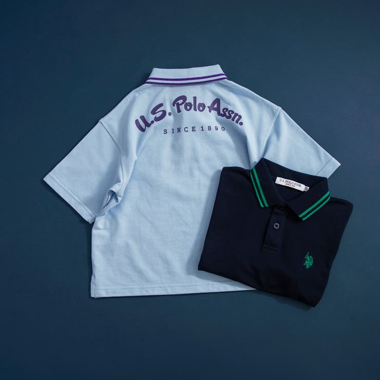 【U.S. POLO  ASSN.】ミニ鹿の子半袖ポロシャツ | ブランシェス | 詳細画像9 
