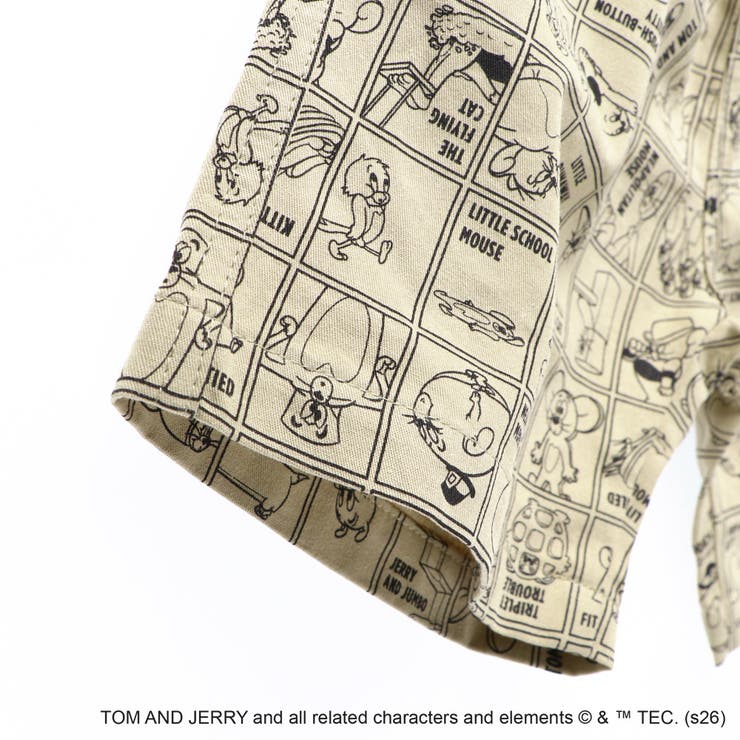 【WEB先行/トムとジェリー】総柄ハーフパンツ | ブランシェス | 詳細画像11 