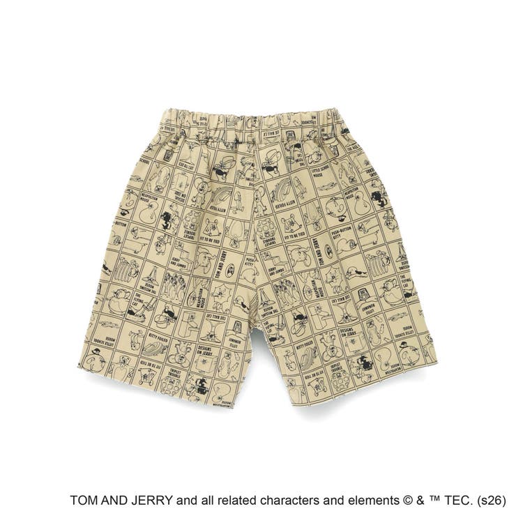 【WEB先行/トムとジェリー】総柄ハーフパンツ | ブランシェス | 詳細画像12 