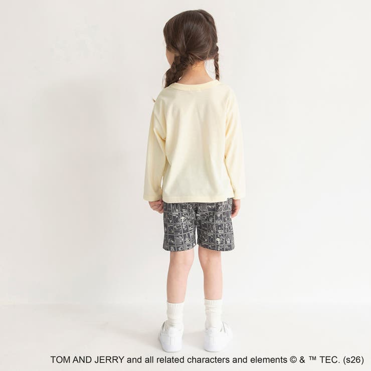 【WEB先行/トムとジェリー】総柄ハーフパンツ | ブランシェス | 詳細画像17 