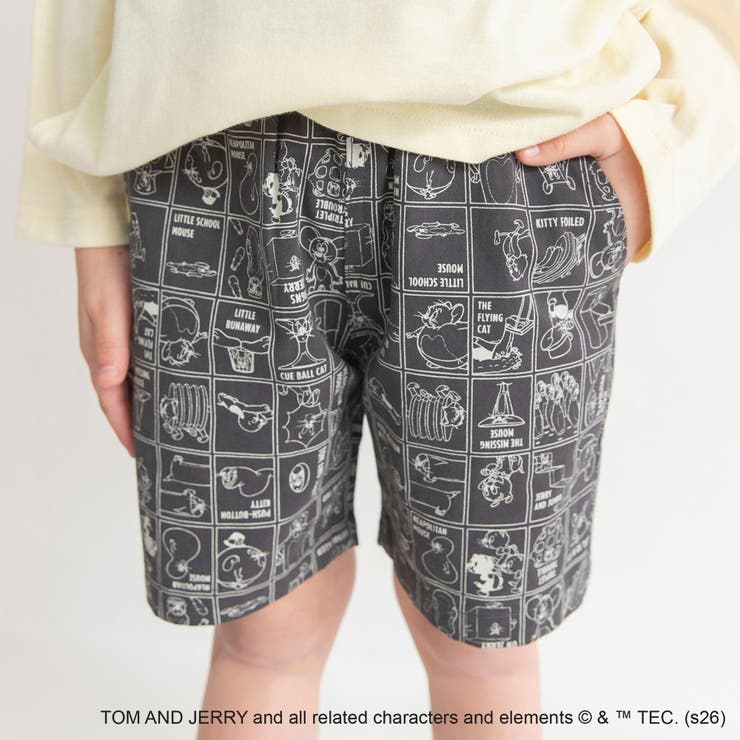 【WEB先行/トムとジェリー】総柄ハーフパンツ | ブランシェス | 詳細画像18 