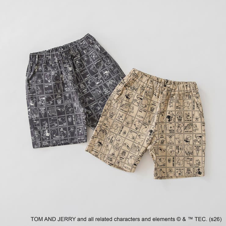 【WEB先行/トムとジェリー】総柄ハーフパンツ | ブランシェス | 詳細画像19 