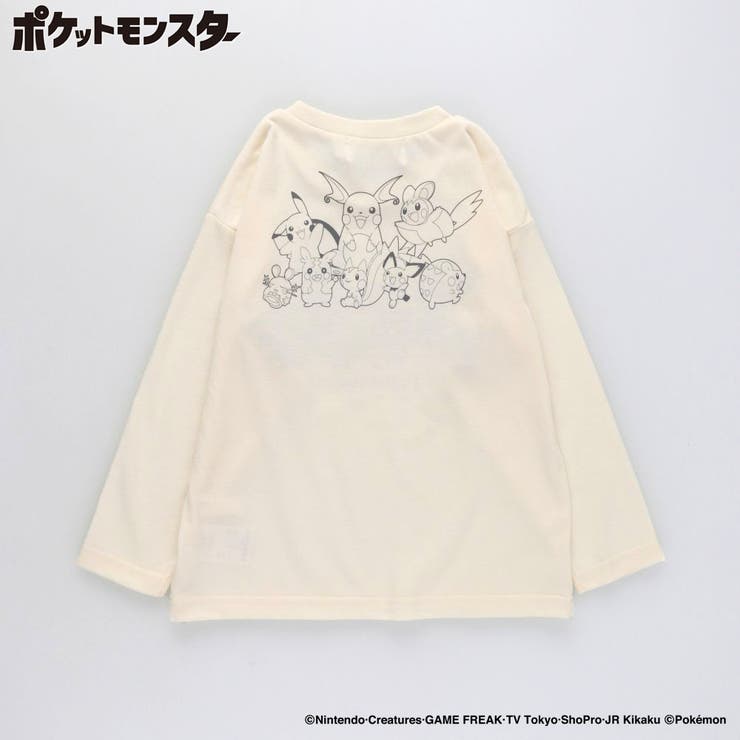 【ポケモン】長袖Tシャツ 150cm 男女兼用 ユニセックス ロンT | ブランシェス | 詳細画像3 