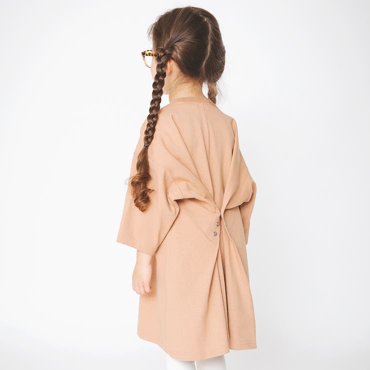 バックスナップ長袖ワンピース 品番 Brsk Branshes ブランシェス のキッズファッション通販 Shoplist ショップリスト