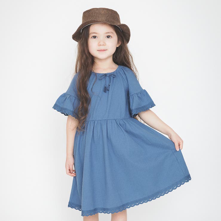 ウエスト切替え半袖ワンピース 品番 Brsk Branshes ブランシェス のキッズファッション通販 Shoplist ショップリスト