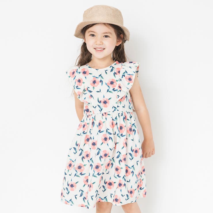 プチプラ 花柄ワンピース 品番 Brsk Branshes ブランシェス のキッズファッション通販 Shoplist ショップリスト