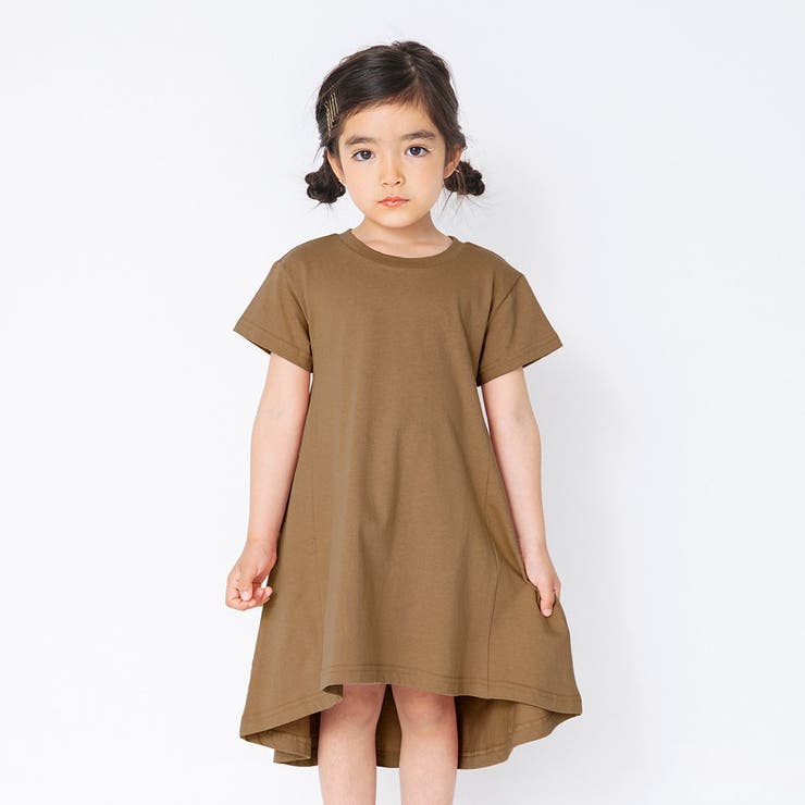 Web限定 半袖フレアワンピース 品番 Brsk Branshes ブランシェス のキッズファッション通販 Shoplist ショップリスト