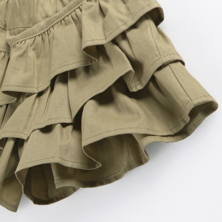 3段フリルショートパンツ 子供服 キッズ | ブランシェス | 詳細画像6 