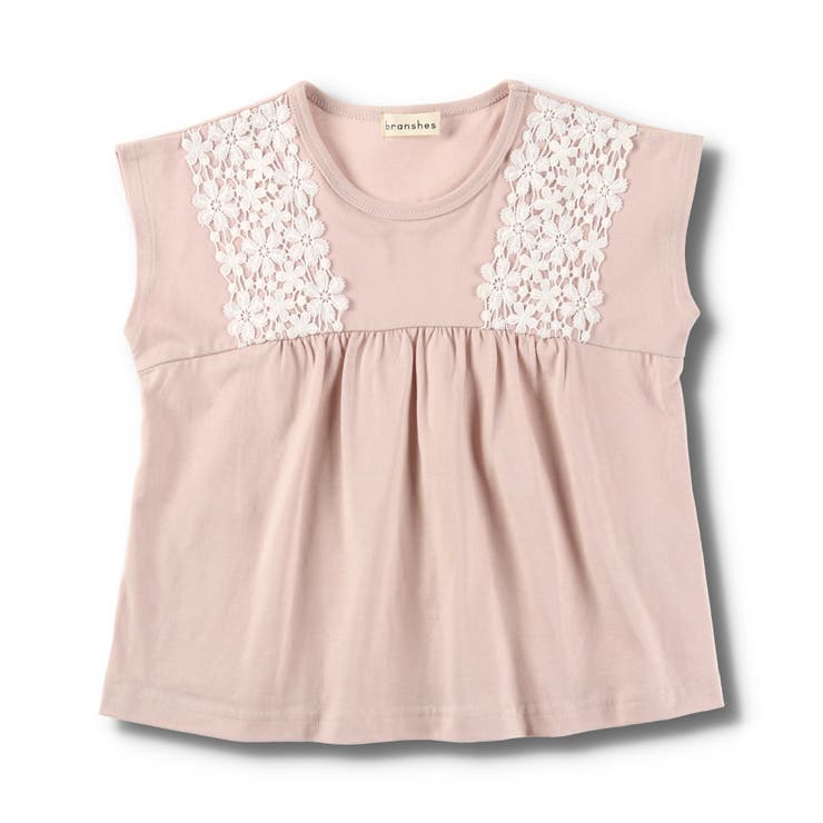 お花レース半袖Tシャツ 子供服 キッズ | ブランシェス | 詳細画像9 