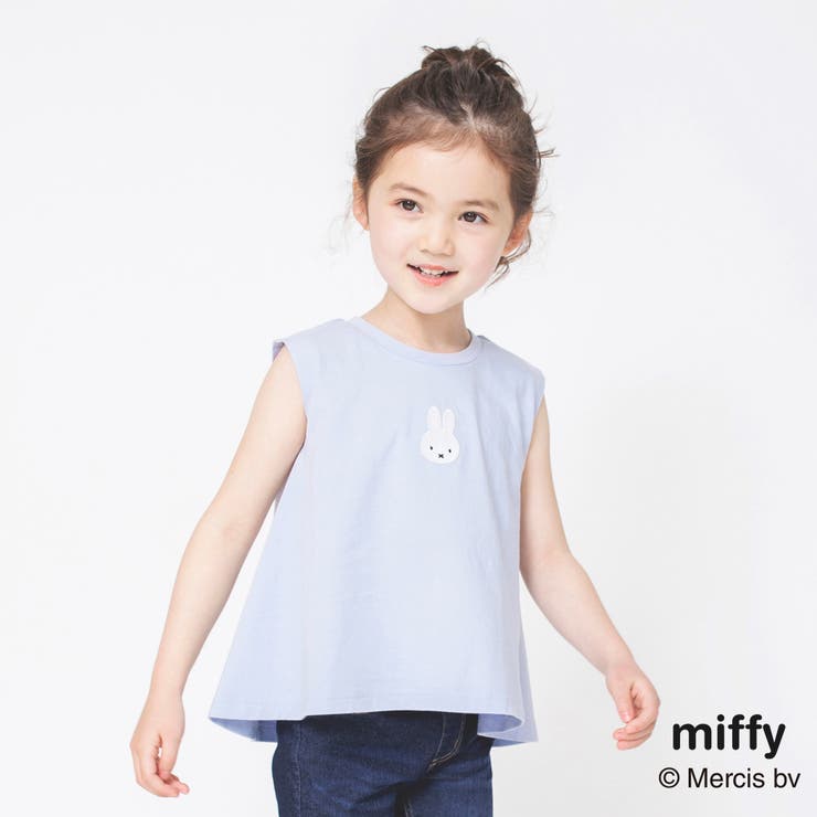 【Miffy/ミッフィー】刺繍半袖Tシャツ | BRANSHES | 詳細画像1 