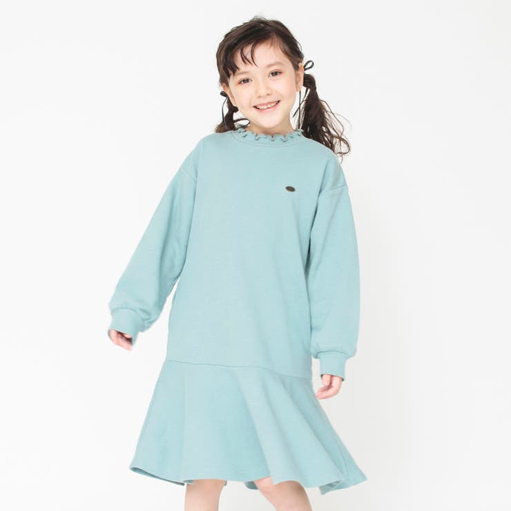 ライトグリーン | 【WEB限定】マーメイドシルエットワンピース 子供服 キッズ | ブランシェス