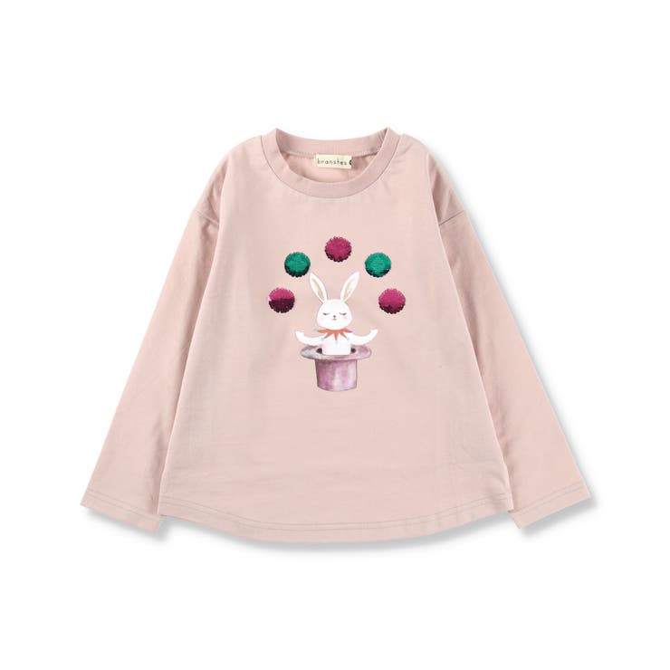 シリーズ】スパンコール長袖Tシャツ ロンT 子供服 キッズ[品番