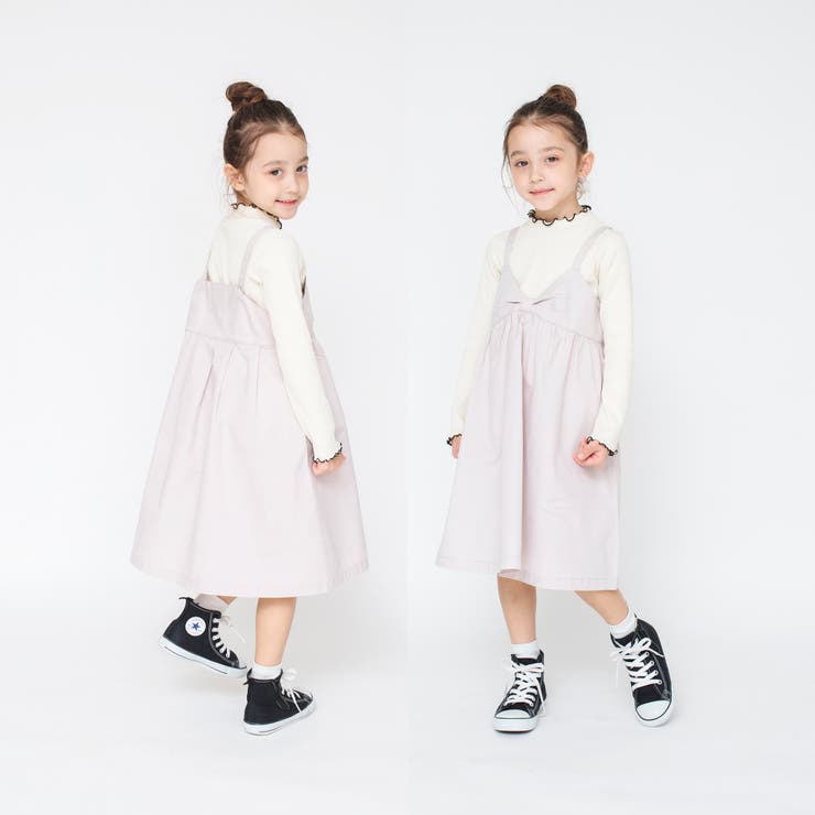 2WAYジャンパースカート 子供服 キッズ[品番：BRSK0003285]｜BRANSHES