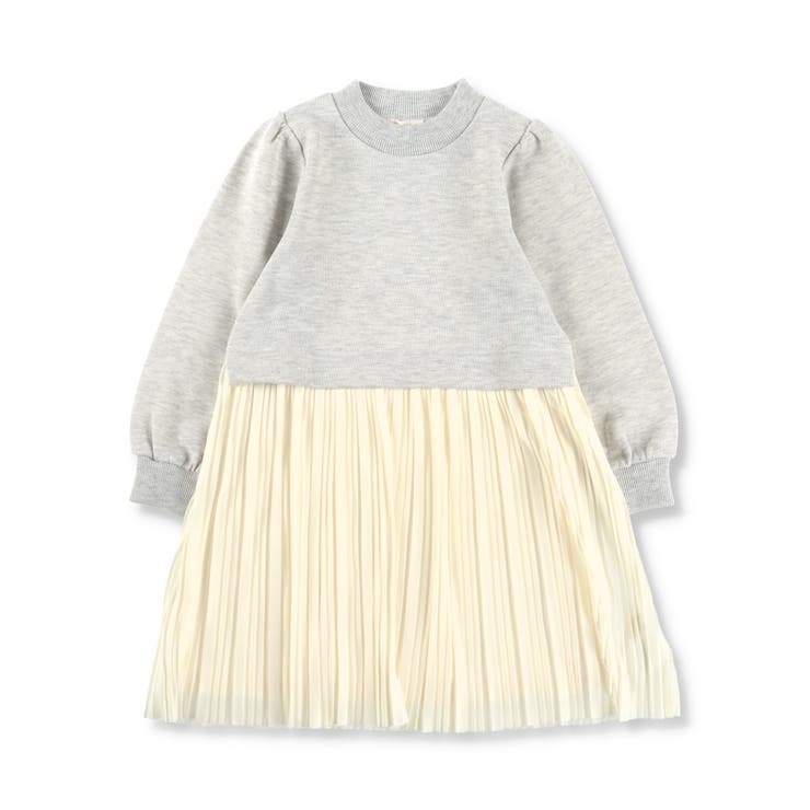 プリーツドッキングワンピース 子供服 キッズ | ブランシェス | 詳細画像13 