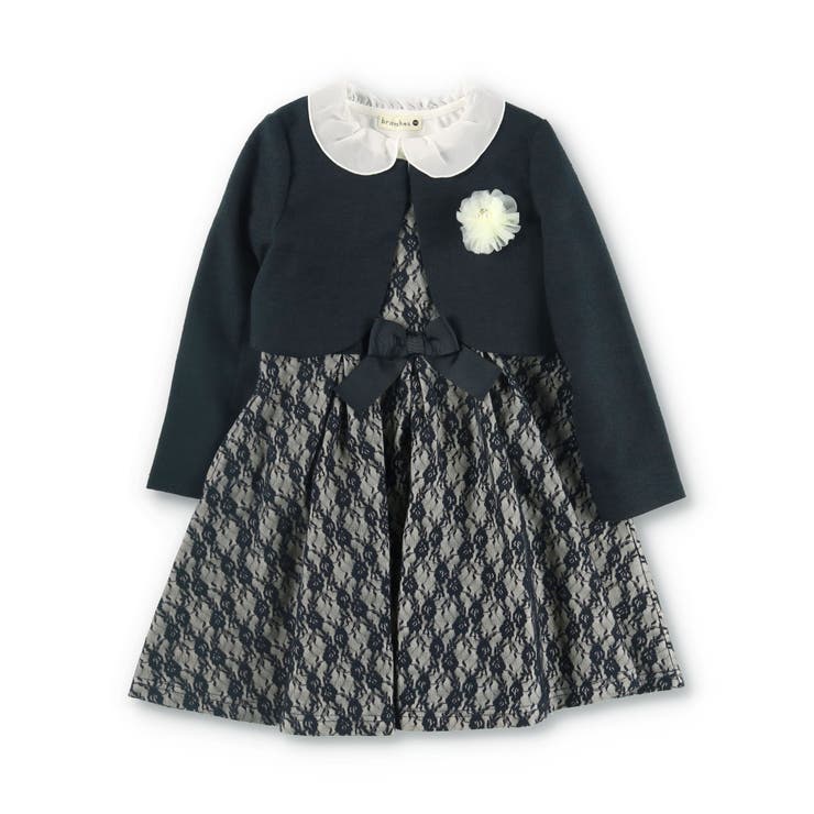 【特典付き】キメ服3点セット（GIRLS ネイビー） 子供服 キッズ | ブランシェス | 詳細画像3 