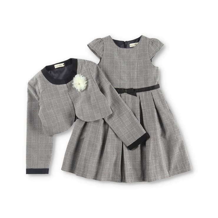 branshes キメ服2点セット チェック柄ワンピース ブランシェス｜【キメ服】チェック柄ワンピース | Rakuten