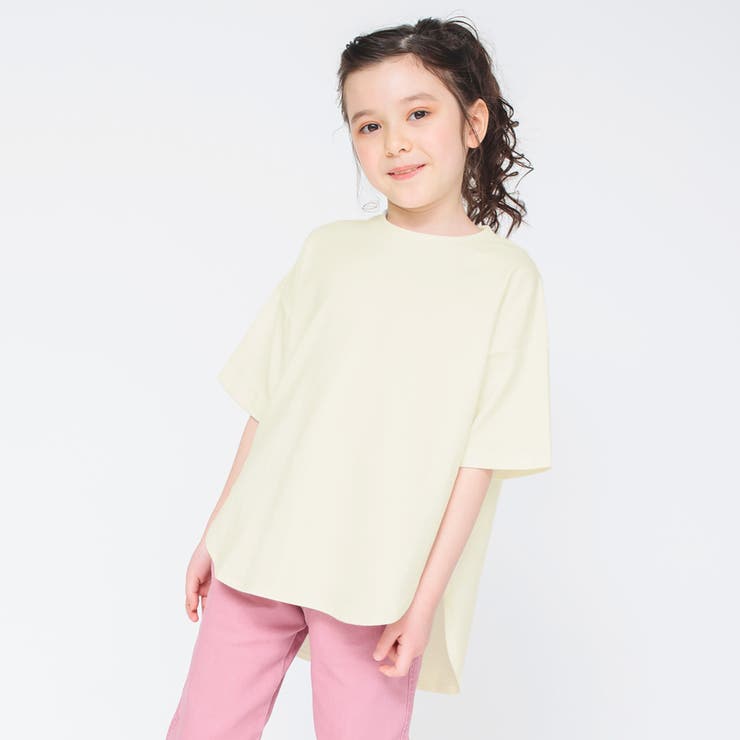 アイボリー | ビックシルエットTシャツ | ブランシェス