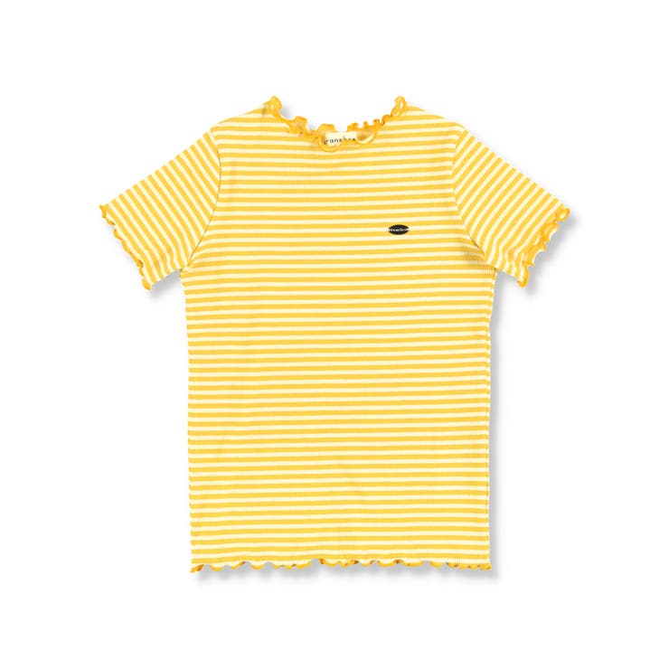 テレコ半袖Tシャツ 子供服  キッズ[品番：BRSK0003311]｜BRANSHES（ブランシェス）のキッズファッション通販｜SHOPLIST（ショップリスト）