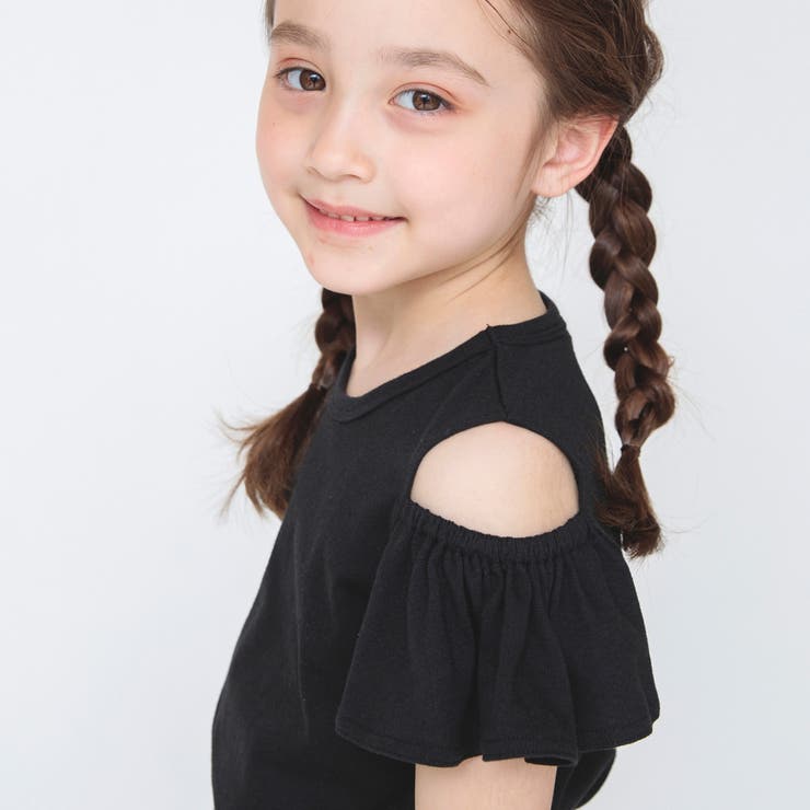 【接触冷感】肩見せ半袖Tシャツ 子供服 キッズ | ブランシェス | 詳細画像24 