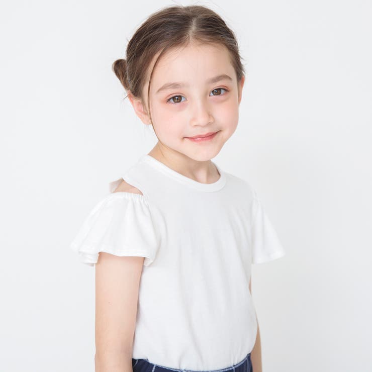 【接触冷感】肩見せ半袖Tシャツ 子供服 キッズ | ブランシェス | 詳細画像3 