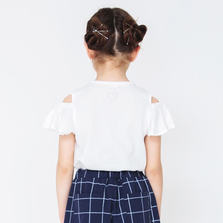 【接触冷感】肩見せ半袖Tシャツ 子供服 キッズ | ブランシェス | 詳細画像4 