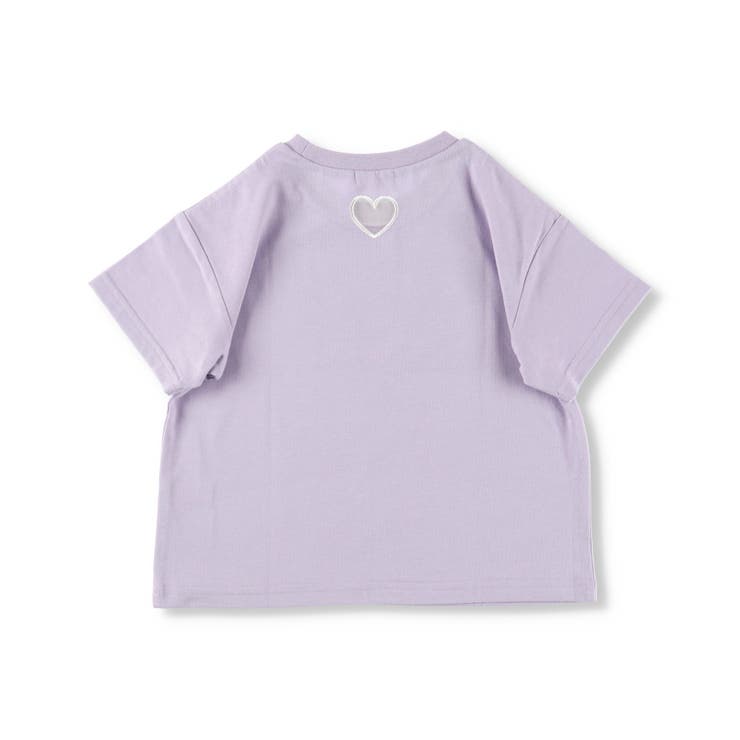 背中ハートくり抜きTシャツ 子供服 キッズ | ブランシェス | 詳細画像9 