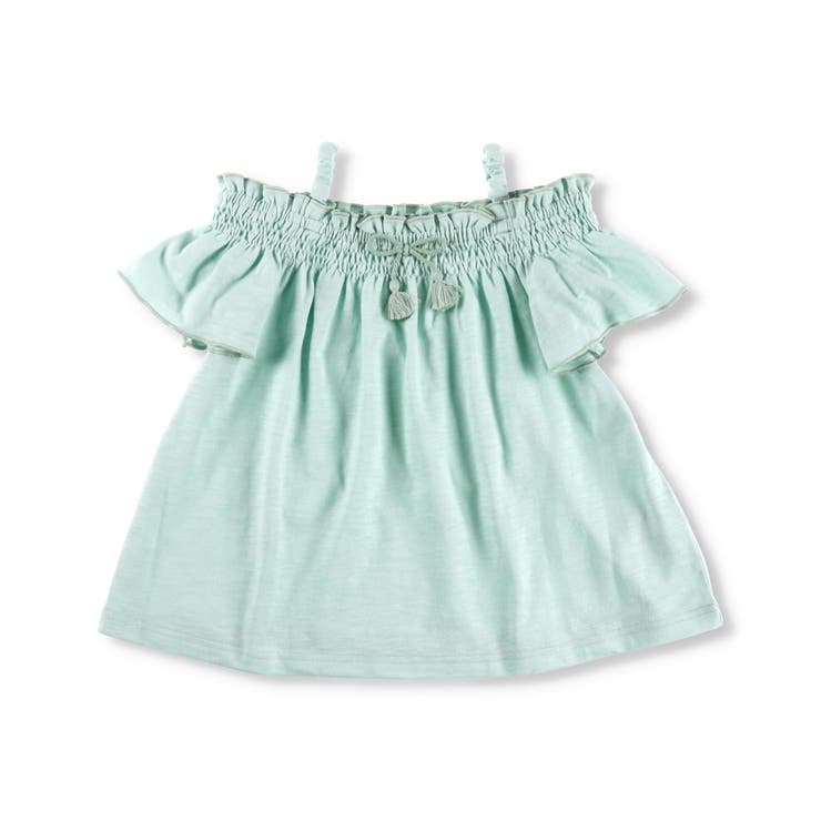 シャーリングオフショダーTシャツ 子供服 キッズ | ブランシェス | 詳細画像12 