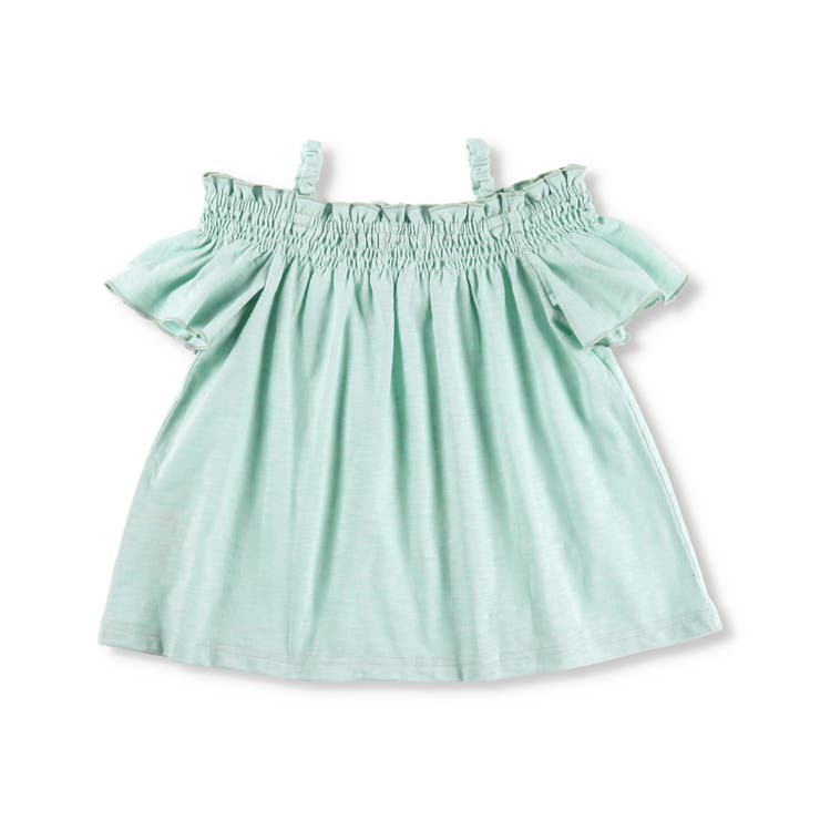 シャーリングオフショダーTシャツ 子供服 キッズ | ブランシェス | 詳細画像19 