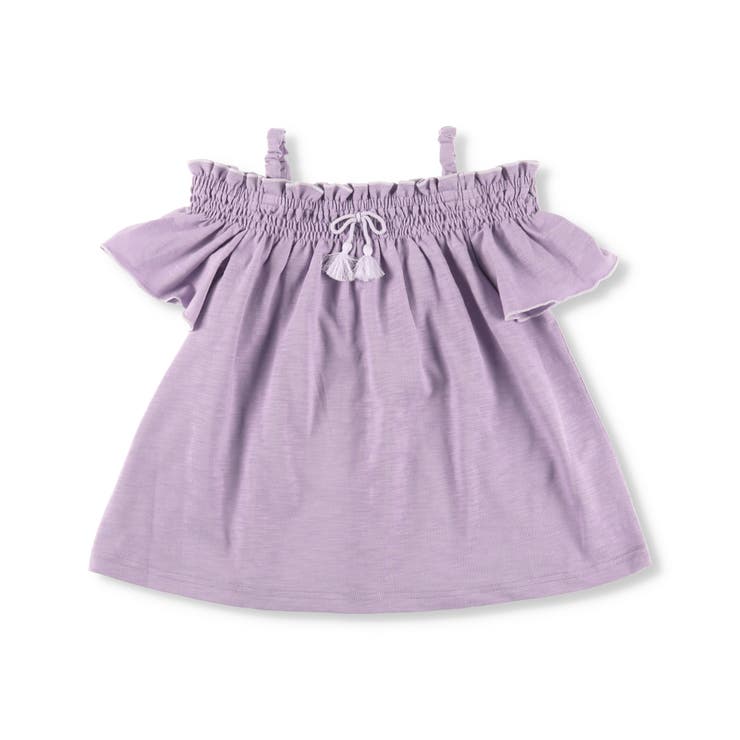 シャーリングオフショダーTシャツ 子供服 キッズ | ブランシェス | 詳細画像2 