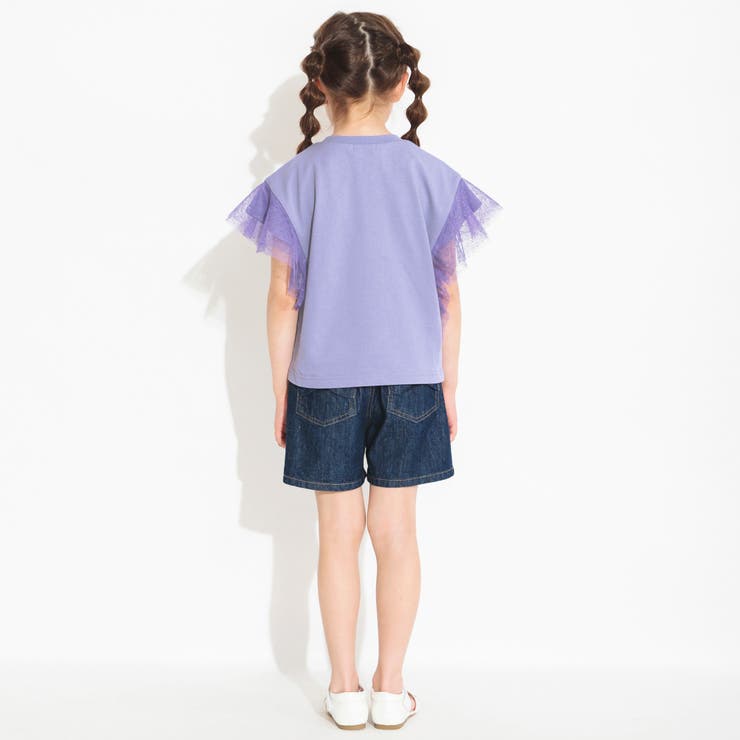 袖チュールTシャツ 子供服 キッズ | ブランシェス | 詳細画像14 