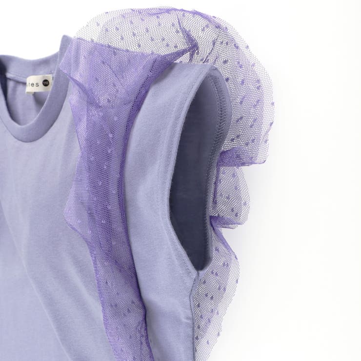 袖チュールTシャツ 子供服 キッズ | ブランシェス | 詳細画像17 