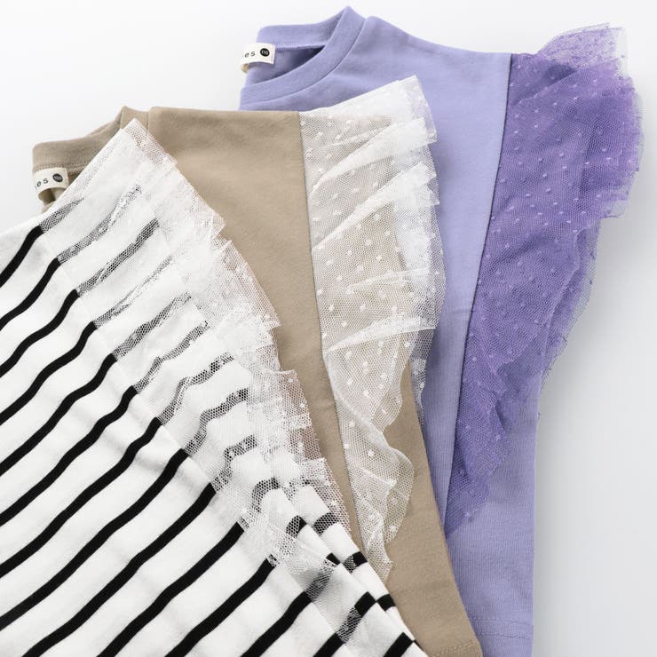 袖チュールTシャツ 子供服 キッズ | ブランシェス | 詳細画像31 