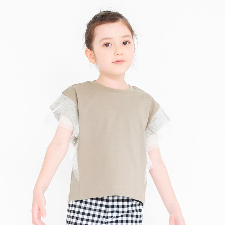 袖チュールTシャツ 子供服 キッズ | ブランシェス | 詳細画像5 