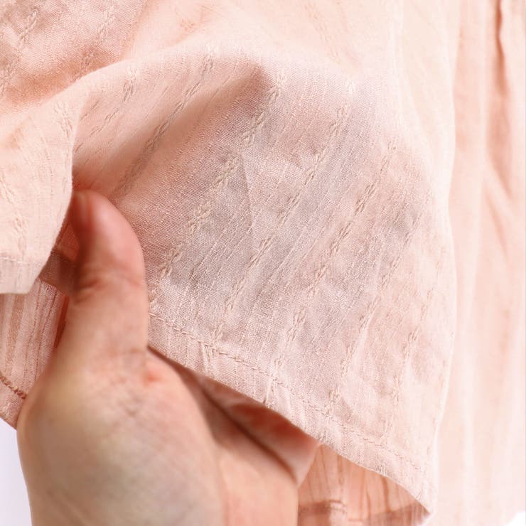 【プチレディ】配色パイピング半袖ブラウス 子供服 キッズ | ブランシェス | 詳細画像8 