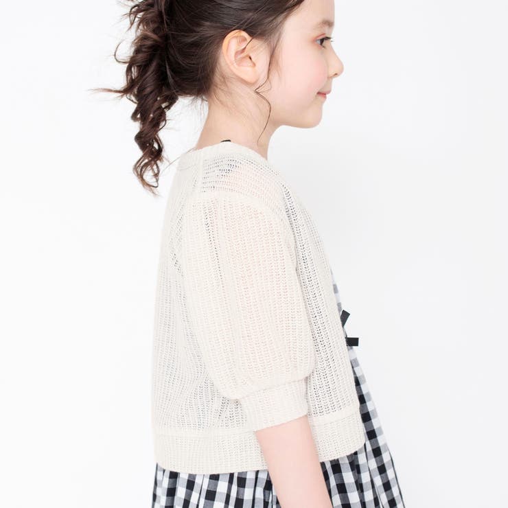 6分袖カーディガン 子供服 キッズ | ブランシェス | 詳細画像7 