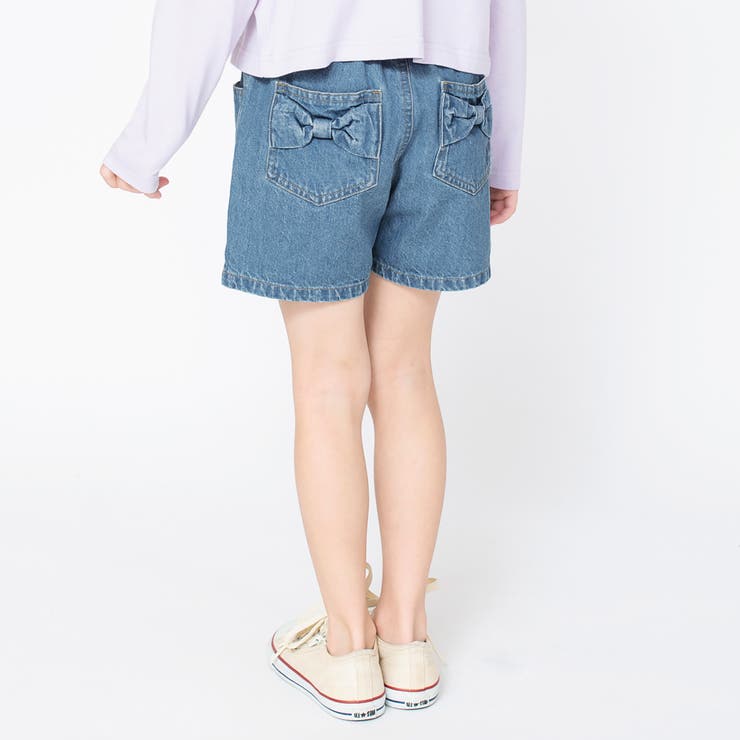 デニムショートパンツ 子供服 キッズ[品番：BRSK0003340]｜BRANSHES（ブランシェス ）のキッズファッション通販｜SHOPLIST（ショップリスト）