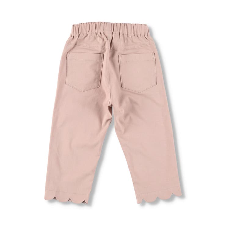 裾スカラップクロップドパンツ 子供服 キッズ | ブランシェス | 詳細画像15 